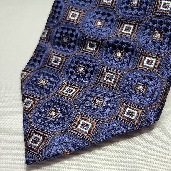 Canali Other - CANALI Men's 100% Silk Classic Necktie ITALY Designer Brown Timeless Fashion Tie